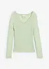 Pull en fine maille de laine mérinos, bonprix