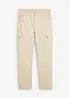 Relaxed Fit Cargo-Hose aus Baumwoll-Canvas, Straight, bonprix