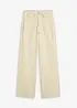 Highwaist-Twillhose aus reiner Baumwolle, bonprix