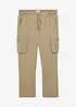 Regular Fit Cargohose aus reiner Baumwolle, Straight, bonprix