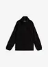 Polaire oversize à col montant et poches, bonprix