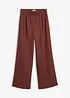 Pantalon ample, aspect laine, bonprix