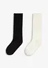 Kuschelsocken mit breitem Umschlag (2er Pack), bonprix