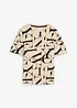 T-Shirt aus schwerer, reiner Bio-Baumwolle, bonprix