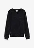 Sweatshirt in gewaschener Optik aus reiner Bio-Baumwolle, bonprix