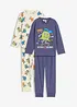 2 pyjamas 10% coton, bonprix