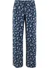Pantalon palazzo avec tour de taille élastiqué, bonprix