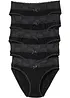 Lot de 5 slips à dentelle, bonprix
