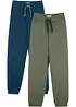 Jogginghose mit Baumwolle (2er Pack), bonprix