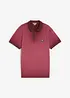 Polo en maille piquée, aspect délavé, bonprix