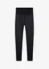 Legging thermo sans couture avec intérieur doux et motif pied-de-poule, bonprix