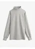 Scuba-Shirt mit Stehkragen, bonprix
