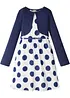 Robe + ceinture + boléro (ens. 3 pces), bonprix
