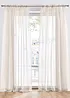 Lot de 2 voilages unis, bonprix