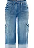 Cargo Jeans, Mid Waist, Stretch, bonprix