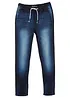 Pantalon jogger droit effet denim, Regular, bonprix
