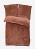 Parure de lit Cashmere Touch aspect velours côtelé, bonprix