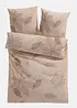 Bettwäsche mit floralem Design, bonprix