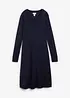 Robe évasée en maille, bonprix