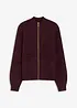 Strickjacke mit Zopmuster, bonprix