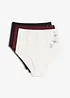 Highwaist Slip mit Bio-Baumwolle (3er Pack), bonprix
