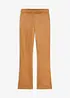 Pantalon flare en suédine, bonprix