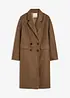 Manteau duveteux à manches amovibles, bonprix