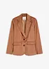 Velourslederimitat-Blazer, bonprix