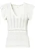 T-shirt doux en maille de viscose mélangée, bonprix