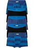 Lot de 5 boxers en coton doux et extensible, bonprix