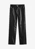 Lederimitat-Hose mit Bequembund, bonprix