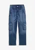 Thermo Loose Fit Jeans mit Jerseyfutter, Straight, bonprix
