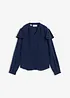 Bluse mit Seidenanteil, bonprix