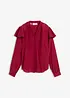 Bluse mit Seidenanteil, bonprix