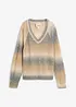 Pullover mit Wolle und Lurex, bonprix