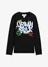 T-shirt manches longues 100% coton, bonprix