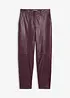 Pantalon en cuir d’agneau nappa, bonprix