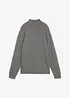 Rollkragenpullover aus reiner Baumwolle, bonprix