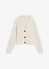 Grobstrickjacke aus reiner Baumwolle, bonprix