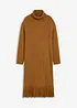 Robe en maille avec franges à la base, bonprix