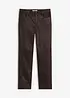 Pantalon enduit, aspect vieilli, bonprix