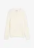 Grobstrick-Pullover aus reiner Baumwolle, bonprix