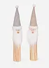 Lot de 2 lutins décoratifs, bonprix