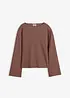 Langarmshirt aus Rippware, bonprix