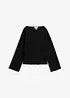 Langarmshirt aus Rippware, bonprix