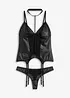 Top porte-jarretelles et string (ens. 2 pces), bonprix