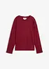 T-shirt manches longues contenant de la soie, bonprix