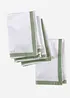 Stoffservietten aus Bio Baumwolle (4er Pack), bonprix