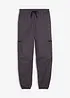 Pantalon cargo thermique doublé jersey, loose, bonprix
