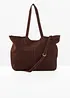 Maxi Shopper aus Wildleder, bonprix